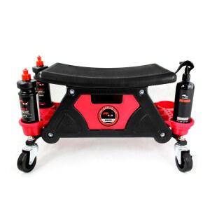 외형 세차의자 이동식 수리 다기능 의자(서랍 낮은 세차장 체어 정 자동차수리의자