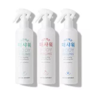네이처리퍼블릭 매끈매끈 때샤워 300ml (코튼/복숭아/피톤치드)