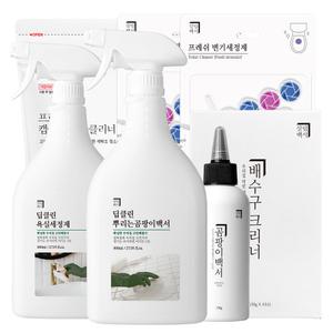 살림백서 대용량 곰팡이제거제 800ml 외 세탁조 배수구클리너/세정제 살림템 골라담기