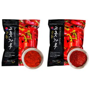 25년 국내산 김장용 HACCP 햇 고춧가루 고운 굵은 500g 1kg