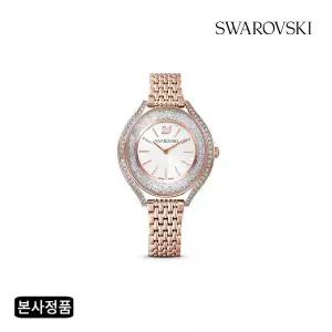 [스와로브스키/본사정품] Crystalline Aura 로즈골드 시계 5519459