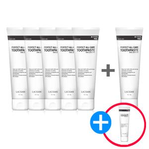라끄시안 퍼펙트 올 케어 무불소 천연치약 120g 6개 + 휴대용 20g