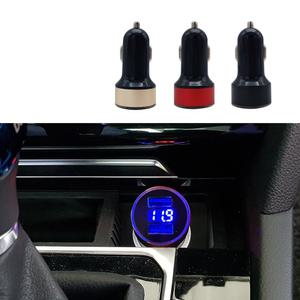 자동차 시거잭 볼트게이지 2구소켓 충전기 볼트메타 오토바이 체크