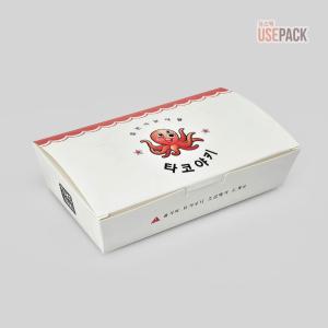 종이도시락 타코야끼박스 R 1호 600개 BOX