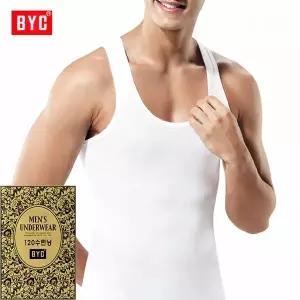 [하프클럽/BYC]BYC가장수가높은120수남성용민소매런닝5종BYI6034