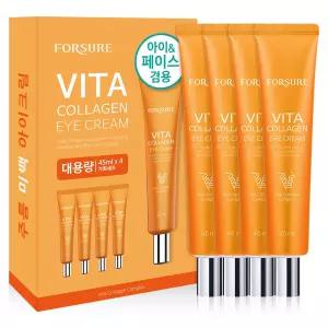 포슈어 미백 비타 콜라겐 아이크림 45ml x4개 세트 탄력 보습