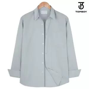 [하프클럽/탑보이]린넨라이크 썸머 쿨링 오버핏 셔츠 (RW425)