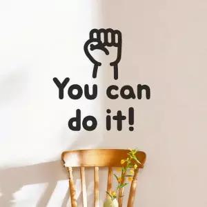 [텐바이텐]주먹불끈 you can do it 힘을주는 인테리어 스티커