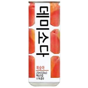 [동아오츠카] 데미소다 복숭아 250ml x 30캔
