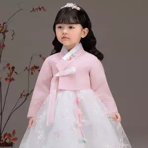 [더예한복] QT837-새빛나리 여아 아동한복