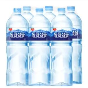 동원FnB 동원샘물 2LX6개 유무라벨 혼용