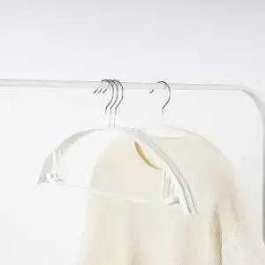 닷드 논슬립 어깨뿔방지 라운드 철제 옷걸이 50P