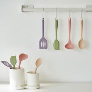 샐마 꼼디맘 실리콘 키친툴 미니 조리도구 4종