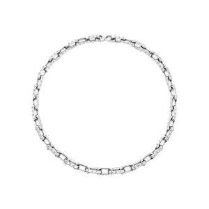 [명품] 남성 목걸이 모노그램 체인 네클리스 실버 M00307