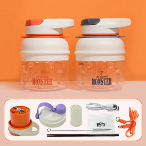탑몬스터 휴대용 무선 믹서보틀 텀블러 믹서기 800ml