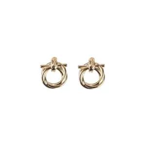 [명품] 라프리마 페라가모 트위스티드 이어링 76 0671 GOLD 765593