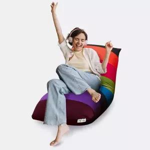 [요기보]믹스 슬림 프리미엄플러스 1인용 리클라이너 빈백 소파 FUBPP142