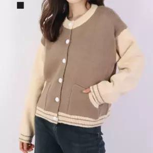 [퀸이즈][퀸이즈] 스킨 캐주얼 니트 자켓