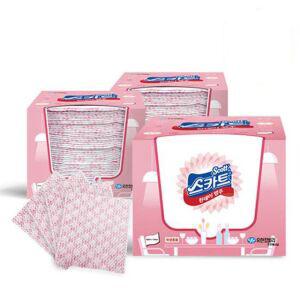 스카트 일회용 행주 빨아쓰는 타올 30매x3카톤 티슈 키친 물