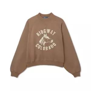 폴로 랄프로렌 맨투맨 W 그래픽 플리스 스웨트셔츠 RL 브라운 221537