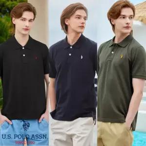 [U.S POLO ASSN.] 25SS 반팔 폴로 카라티셔츠 남성 3종