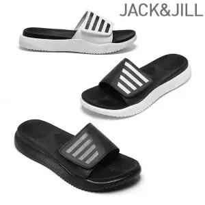 잭앤질 남녀공용 사선스포티 슬리퍼(JB4100)