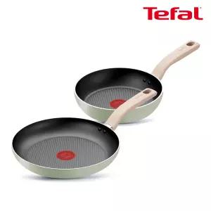 테팔 인덕션 민트 세이지 후라이팬 2종(20cm+24cm)