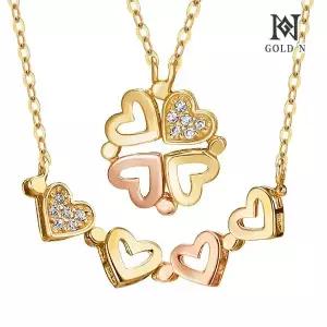 골드앤 14K 체인지 러브 목걸이