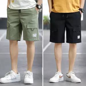 [모로엠]남자 저스트잇 카고반바지 5부반바지 캠핑 반바지 ON-PTH-QWDF415F