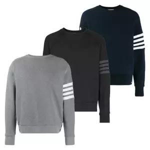 [명품] 4바 스트라이프 와플 맨투맨 MJT205A 06452