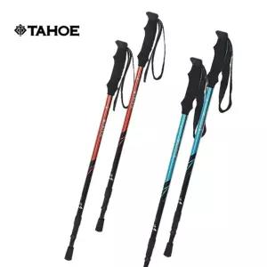 트렉스타 타호 초경량 듀랄루민 3단 등산 스틱스트랩스틱 손목스트랩스틱