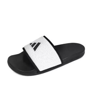 아딜렛 컴포트 남성 여성 공용 회사 사무실 발편한 스포츠 슬리퍼 실내화 블랙 화이트 JS1145