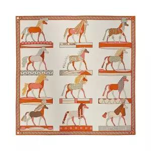 에르메스 A Toute Allure 까레 90 여성 실크 스카프 H004237S 07