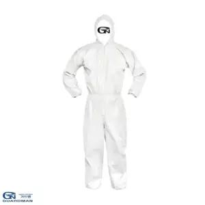 가드맨 SMS 원피스 보호복 2XL 1EA 흰색/방수/방진복/작업복/하의/PP작업복/청소복/세트/일회용/바지/일회