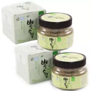 지리산 산청 뽕소금 500g, 2개 구운소금 안심가 [두레상회]