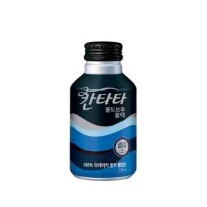 칸타타 프리미엄 블랙 원두 캔 커피 275ml (24개입)/음료/캔커피/카페인/탕비실/교무실