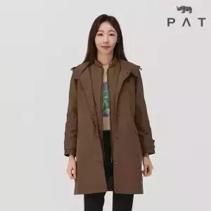 [PAT 여성] 베스트 탈부착 후드 코트_1J61104