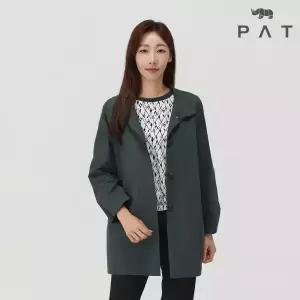 [PAT 여성] 밴드넥 면혼방 코트_1J61101