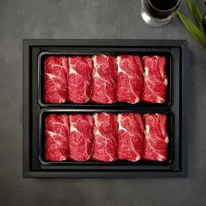 갤러리아 [국제식품]1+등급 한우 냉장 등심선물세트 1.6kg(등심800gx2)