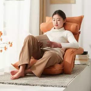 1인용 좌식 등받이 의자 안락 게이밍 블루밍홈