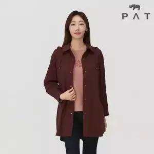 [PAT 여성] 후드 탈부착 셔츠형 코트_1I61101