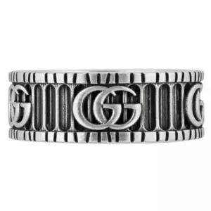구찌 GG 마몬트 스털링 더블 G 디테일 실버 반지 551899 J8400 0811