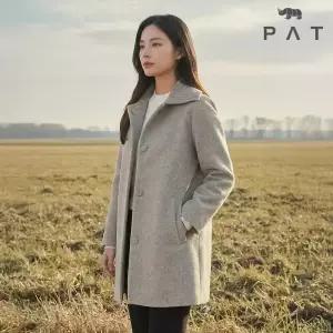 [PAT 여성] 니트카라 울 코트_1J81105