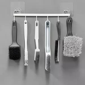 청소광 7종 브러쉬 걸이 세트 주방 욕실 틈새 창틀 청소솔 모음