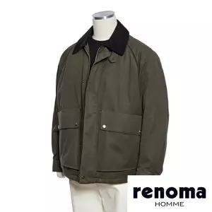 갤러리아 레노마 FW 세미오버핏 카키 브라운 사파리 자켓 RPKMBU02A