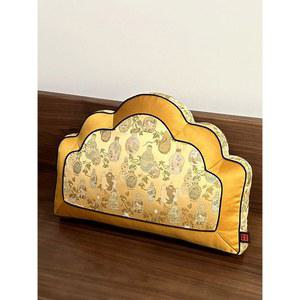 보료이불 세트 예단 비단 방석 녹색구름물 호텔 전통보료 실크 더블 전통 싱글 매트리스