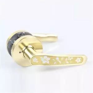 3300L 제니스 SB/골드 버턴형 예스코리아 방문손잡이 3