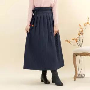 누빔 방울 랩치마  마담 미시 중년 여성 빅사이즈 40대 50대