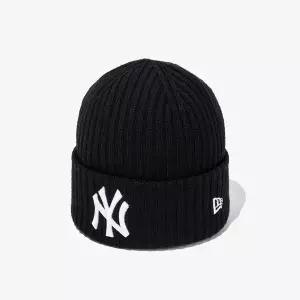 갤러리아 [뉴에라] MLB 뉴욕 양키스 립 커프 비니 블랙  14881422