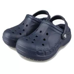 [크록스]크록스 세이브존05 키즈 바야 라인드 주니어 아동 겨울 방한 털슬리